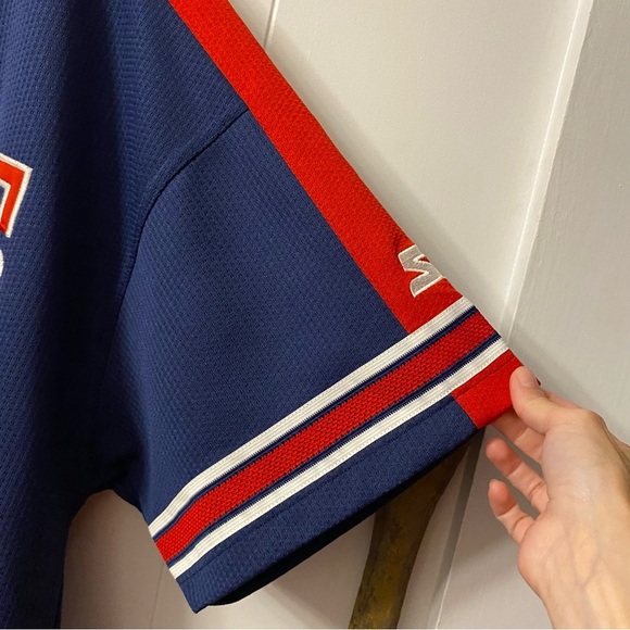 Vintage Starter Atlanta Braves Chipper C Jones 10 Jersey Baseball MLB 2XL Macau - Picture 5 of 15